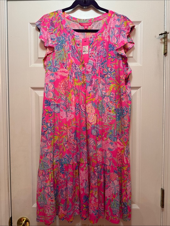 Lilly Pulitzer Dresses & Skirts - Lilly Pulitzer Pink Multi Floral Tunic